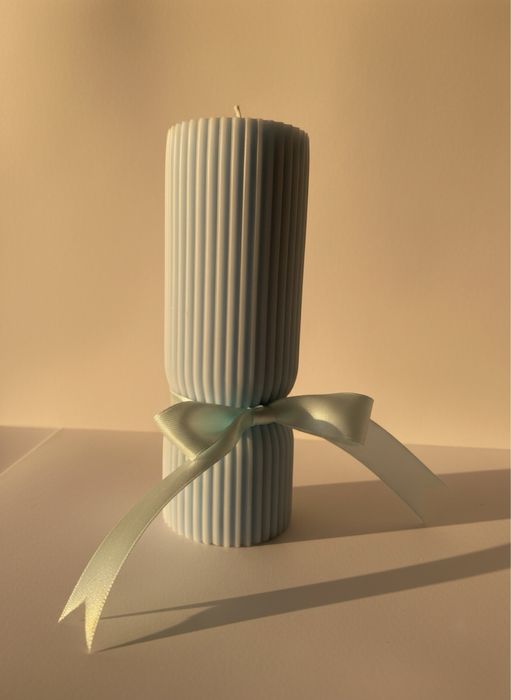 Lumanare botez scurta