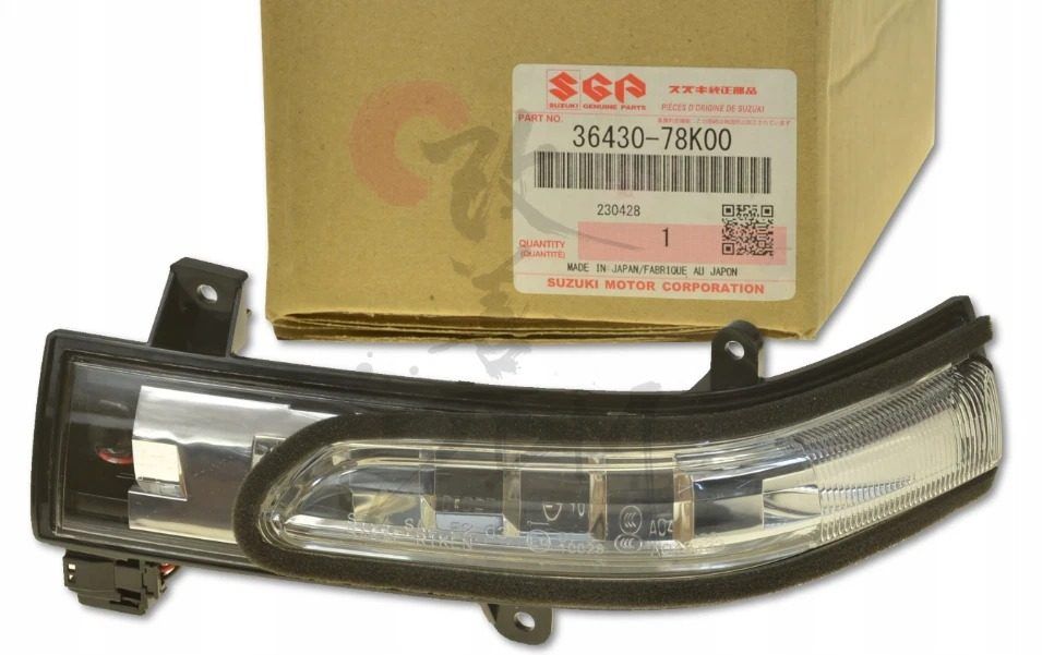 Lampa semnalizare oglinda Suzuki Grand Vitara (Jt), 10.2005-12.2018, montare fata, stanga/dreapta, OE, 36430-78K00; 36430-78K00-000