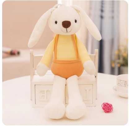 Меко плюшено зайче, 45см, Плючен заек, Плюшена играчка Заек