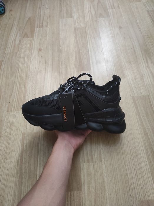 Versace chain reaction triple black