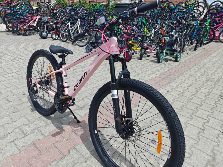 X Алуминиев велосипед 26" ZENITH розов