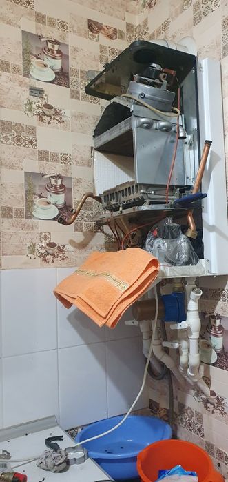 Ремонт двухконтурный котёл. Опыт работы 10лет