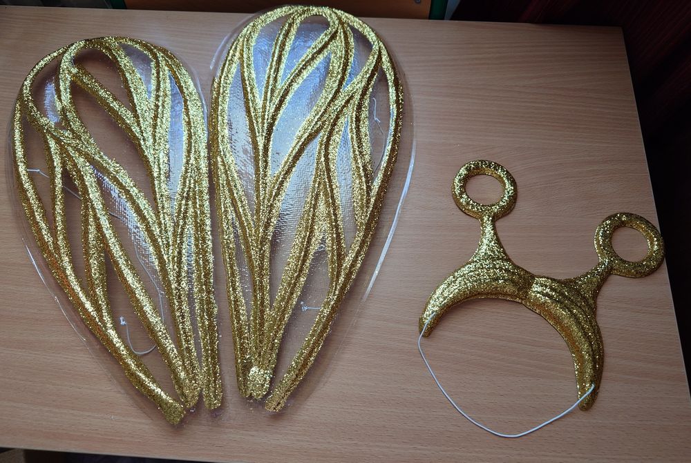 Costum aripi albina 5-9 ani