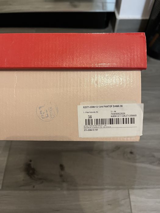 Pantofi dama piele naturala - marimea 36