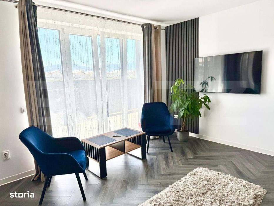 Casa moderna 4 camere+terasa si curte, mobilata, Sanpetru