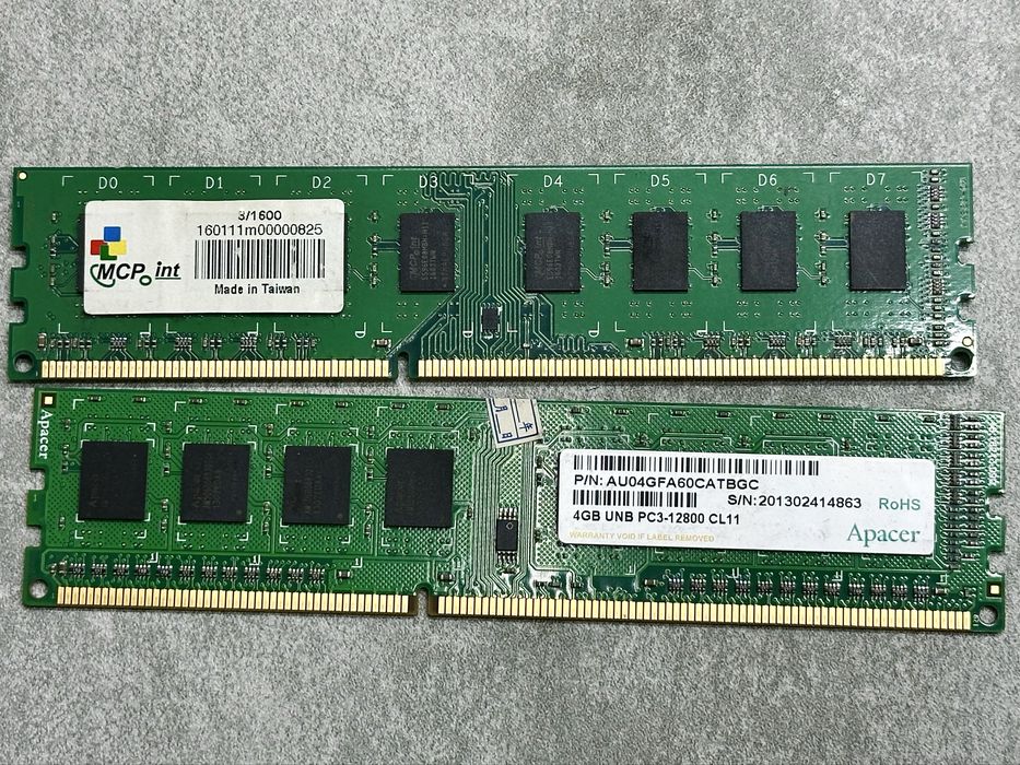 Продам DDR3 4 гб