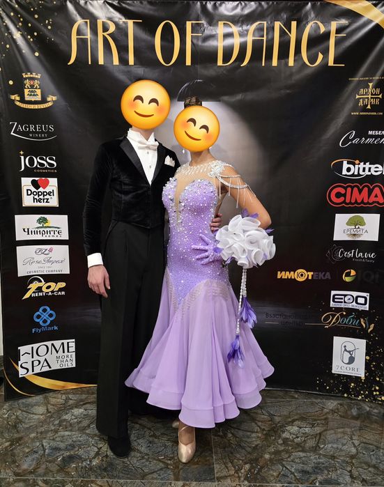 Рокля за стандартни танци VSV Design