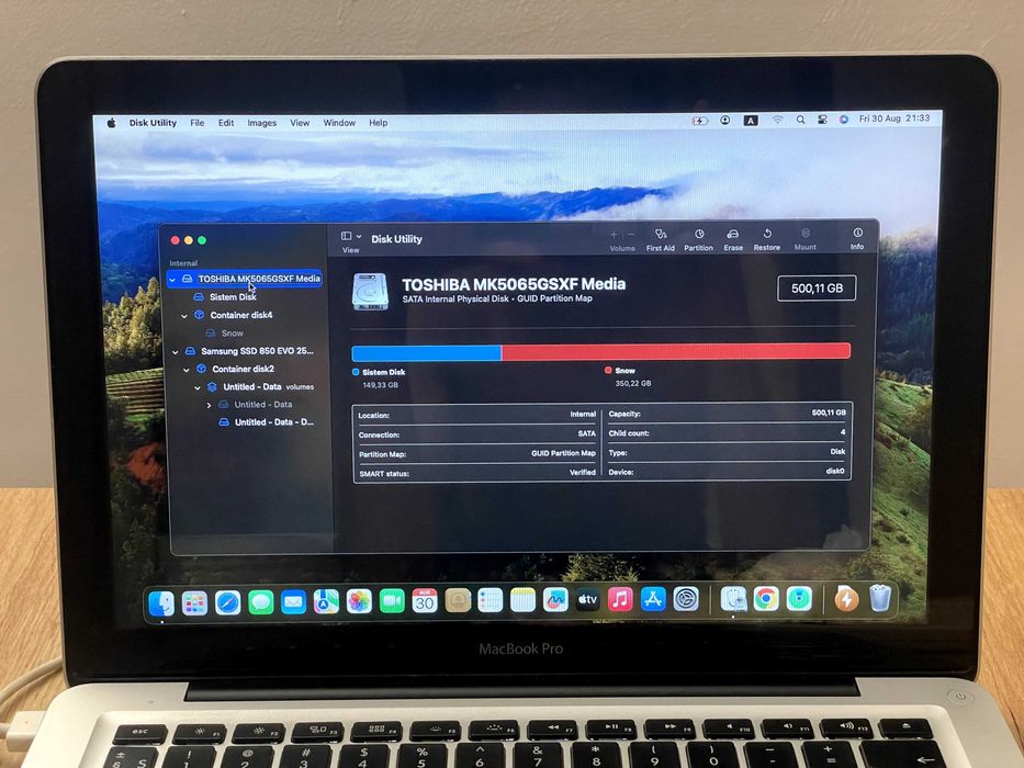 Vand MacBook Pro 13-inch (Mid 2012) – în stare foarte bună