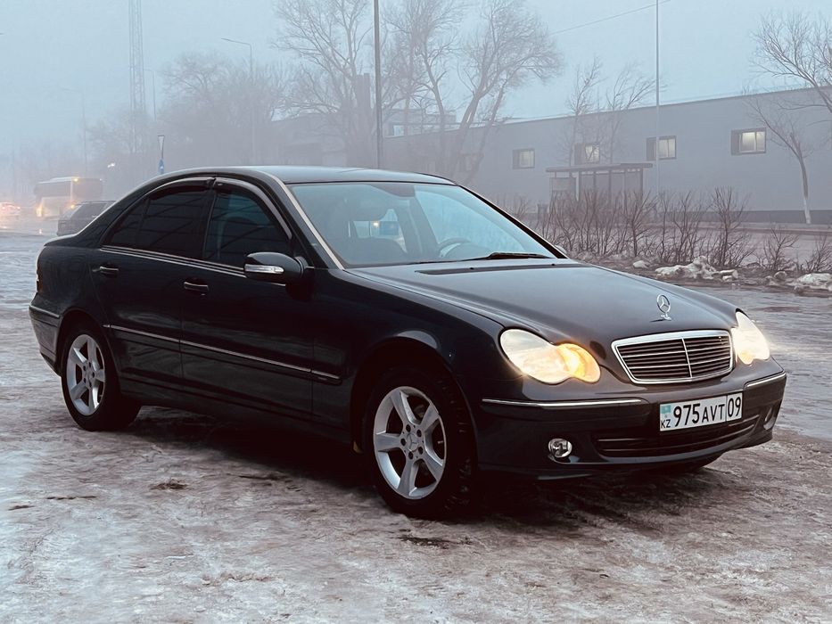 Mercedes c-klass ресталинг