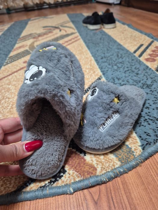 Тапочки детские теплые