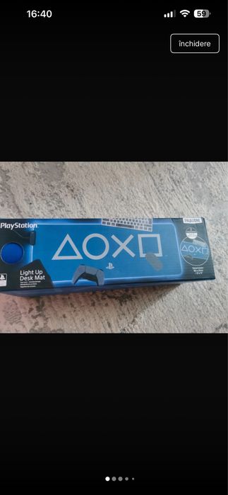 Mouse pad xxl Playstation light up