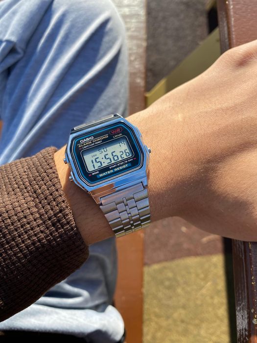 Casio A159W-N1 часы оригинал