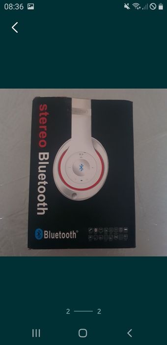 Căști  de ascultat muzica cu fir și bluetooth originale