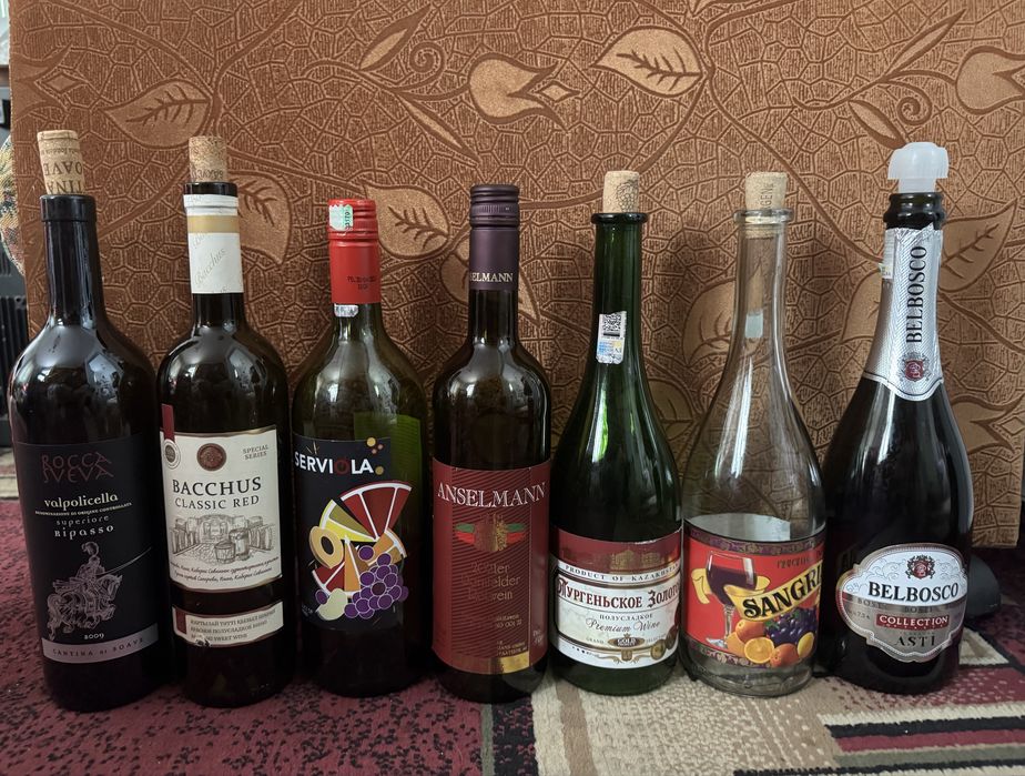 Бутылки из-под алкоголя