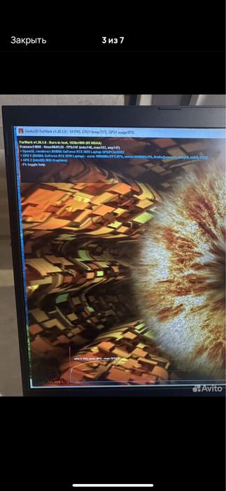 Игровой ноутбук Firebat T7 RTX 3070  i7- 11800H 144гц