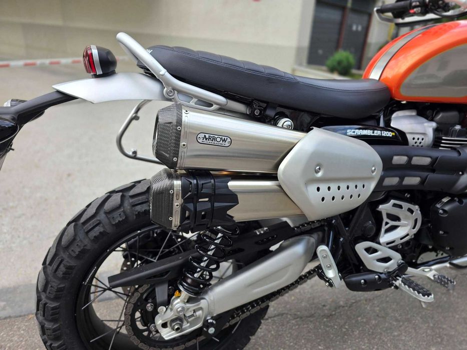 Evacuare Arrow Titan Carbon Triumph Scrambler 1200 XE