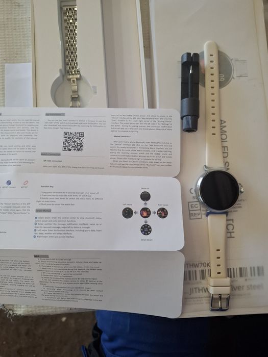 Амолед Смарт часоеник Amoled smart watch