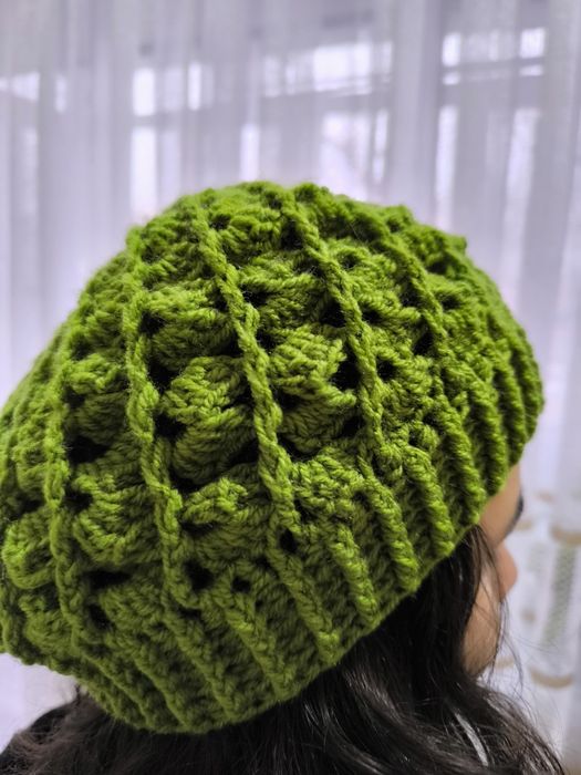 Берет ручная работа