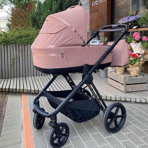 Бебешка количка 2в1 Miloo Pink Love Story - Espiro