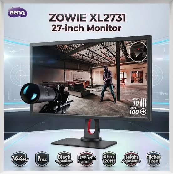BenQ ZOWIE XL2731 — игровой монитор для киберспорта.