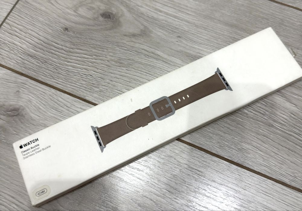 Кожанный ремешок доя Apple Watch 42mm