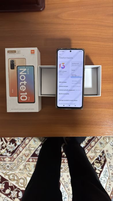 Redmi note 10pro 8/128