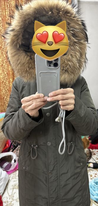 Парка 2 в 1 трансформер, очень тёплая, 44–46