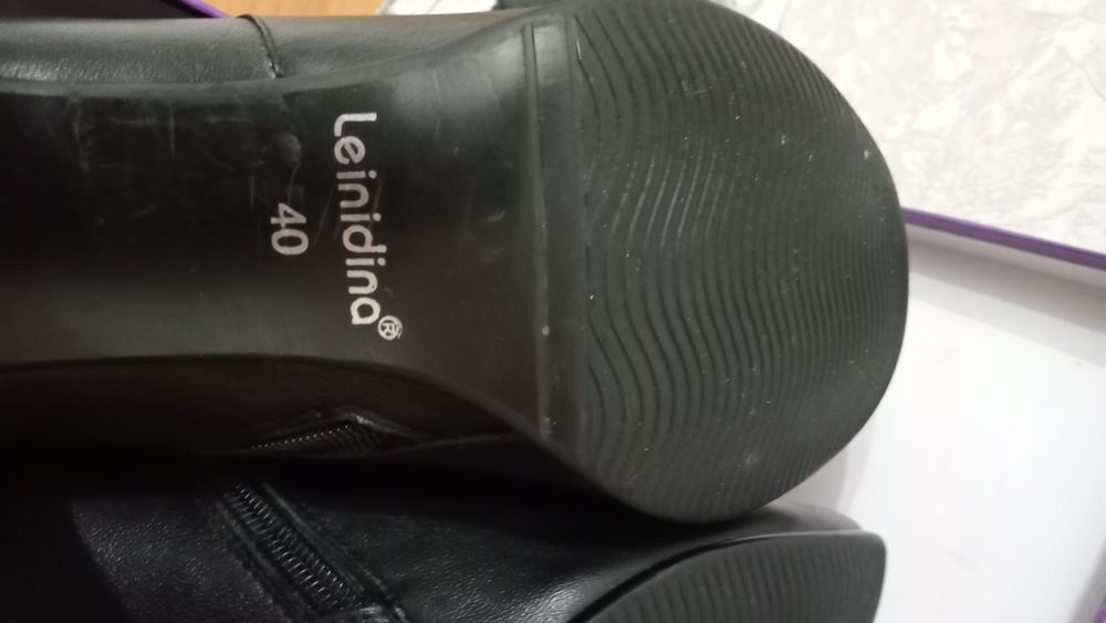 Сапоги и полусапожки 40 размер