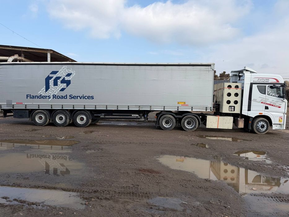 FAW JH6 + KOGEL Прицеп Сотилади