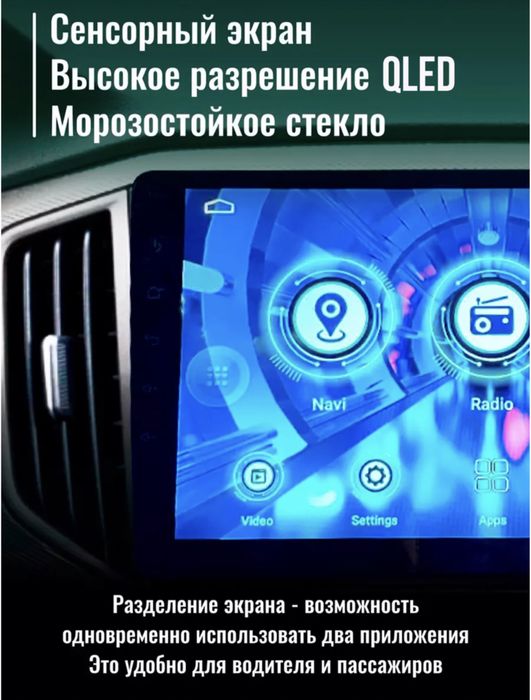 магнитола для автомобиля автомагнитола 2din 9дюймов android