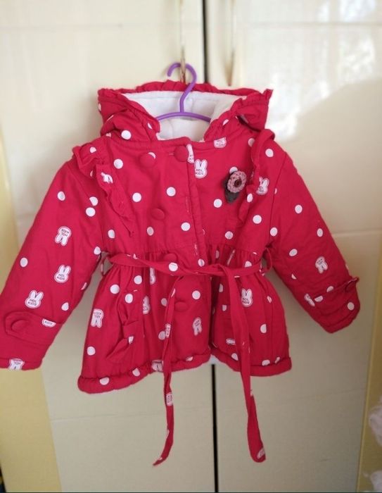 куртки для девочек 86+