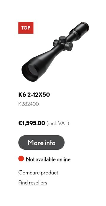 Lunetă KITE OPTICS  K6 2-12X50