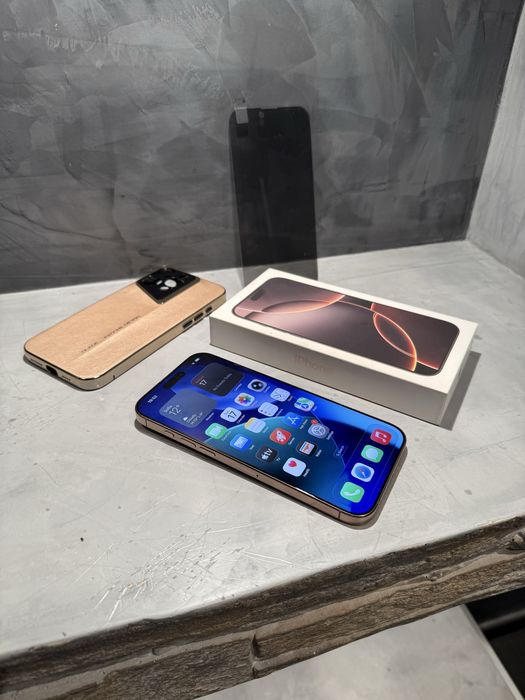 КАТО НОВ Iphone 16 Pro Max Desert Titanium