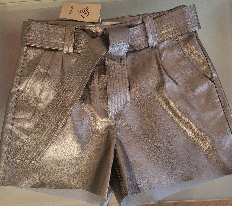 Нов къс кожен панталон Promod 38 размер
