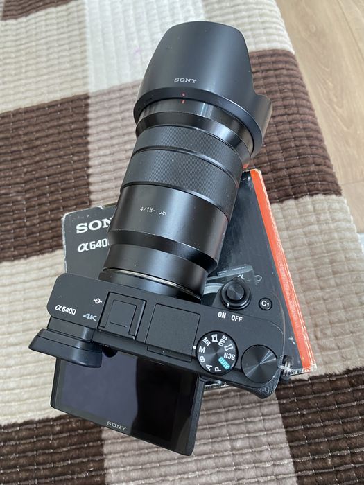 Sony a6400 c 18-105mm