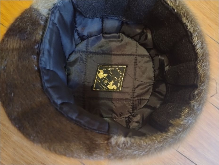 Căciulă de bărbați din blana de nurca