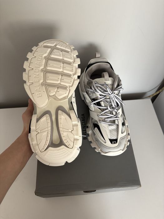 Balenciaga Track White Grey Black- Marimea 39,40 Pe Stoc Pitesti