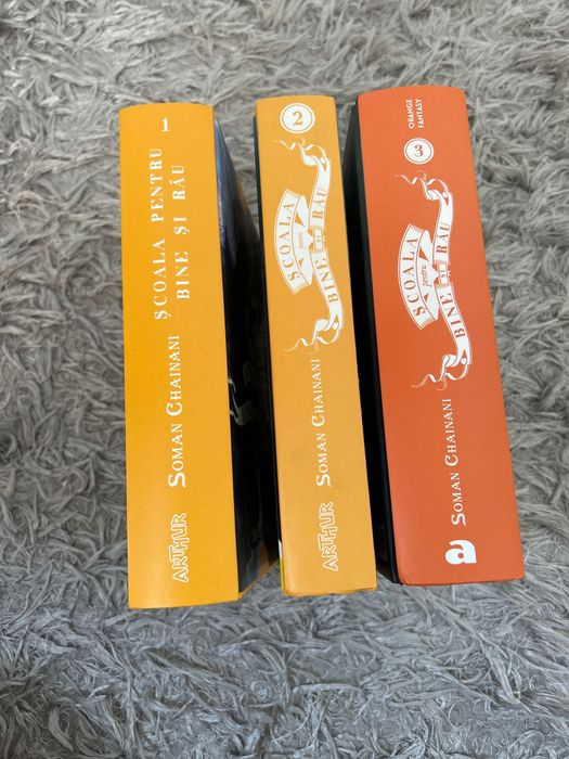Scoala pentru Bine si Rau volumele 1, 2 si 3, hardcover