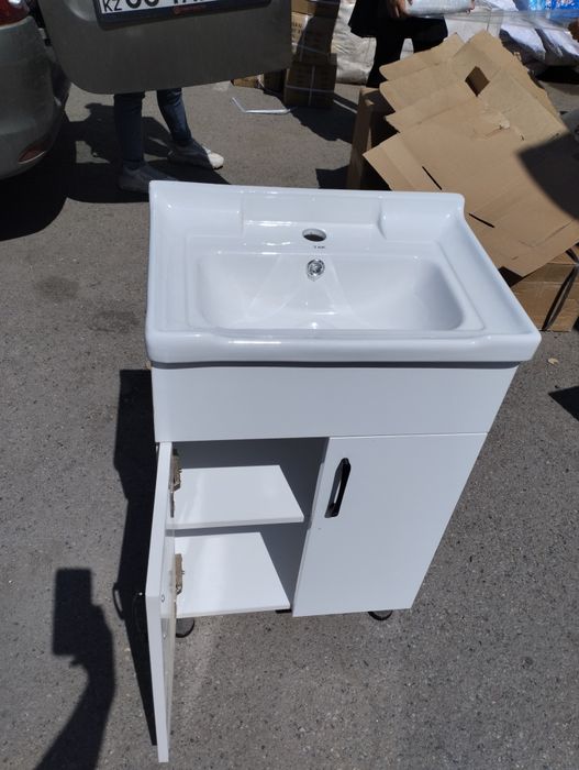 Тумба раковина зеркало