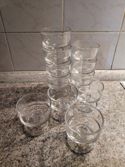 Набор розеток стеклянные