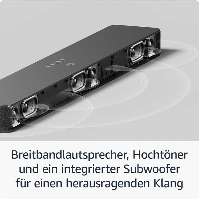 Саундбар Amazon Fire TV Soundbar Plus, Dolby Atmos 3.1