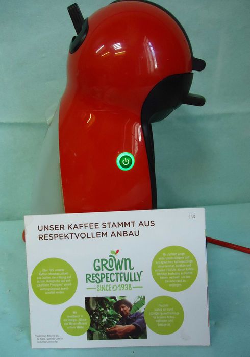 Кафемашини с гаранция 1 година NESCAFÉ® Dolce Gusto Krups Piccolo.Silver /Red Крупс за капсули Долче густо