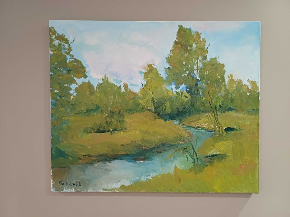 Маслена картина на платно с подрамка