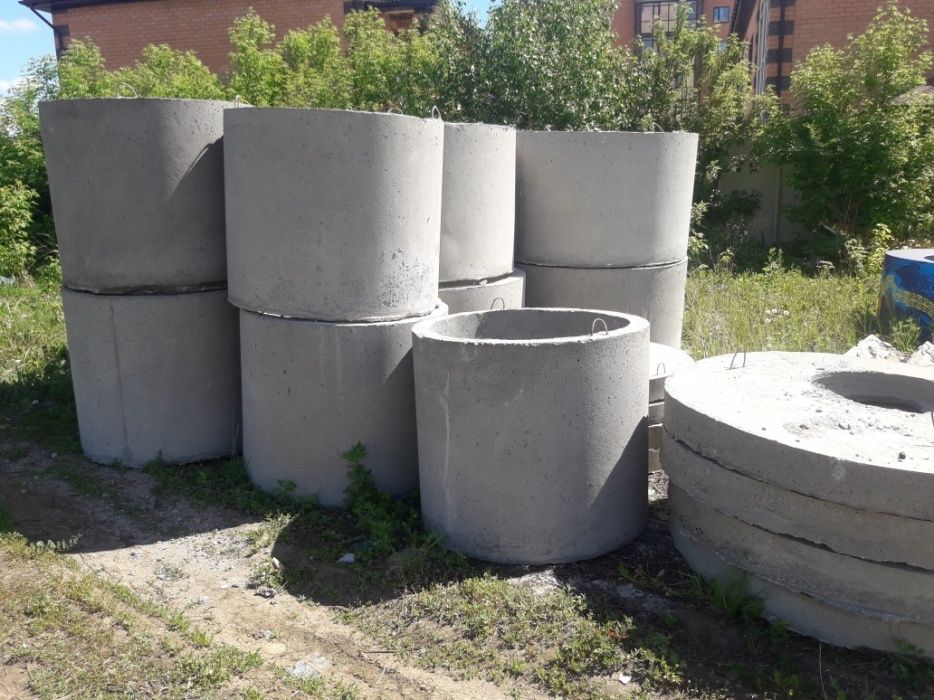Кольца бетонные.