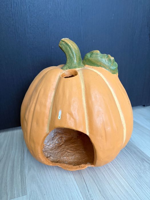 Dovleac de ceramica pentru lumanare Halloween