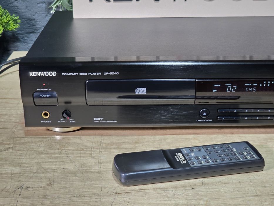 Cd player KENWOOD DP-5040, Telecomandă, made in Japan, hifi stereo