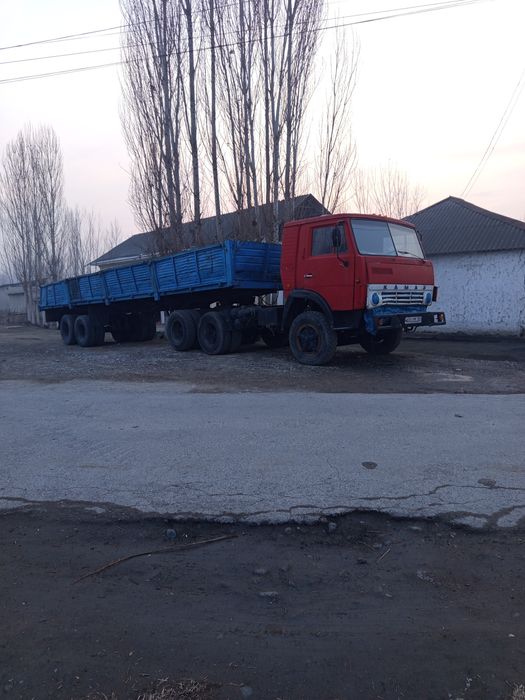 КамАЗ 5410.  Тягач 1991 й. Прицеп 1980