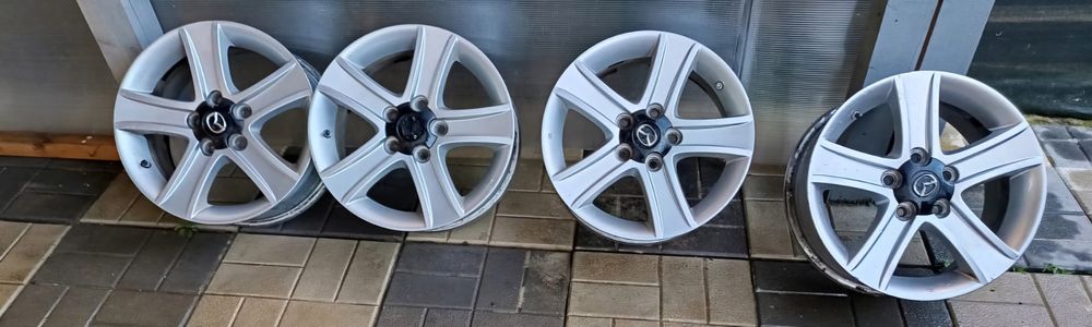 Roți aliaj de 16 Mazda + senzori presiune