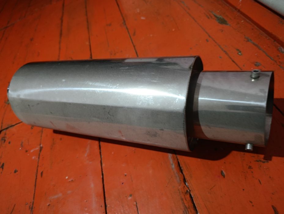 Глушитель банка выхлоп