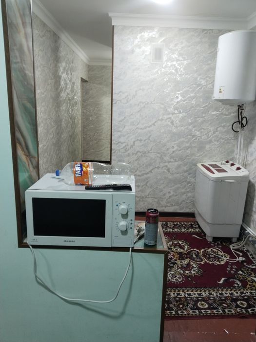 Чирчик аренда 2 ком квартира в 8 мкр 3 этаж